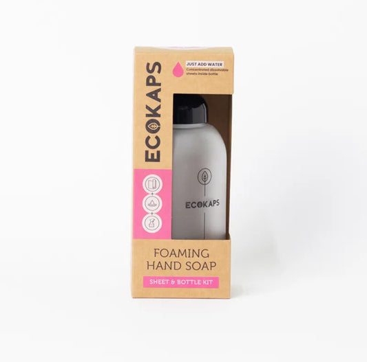 Foaming Hand Soap sheet & Bottle Kit.