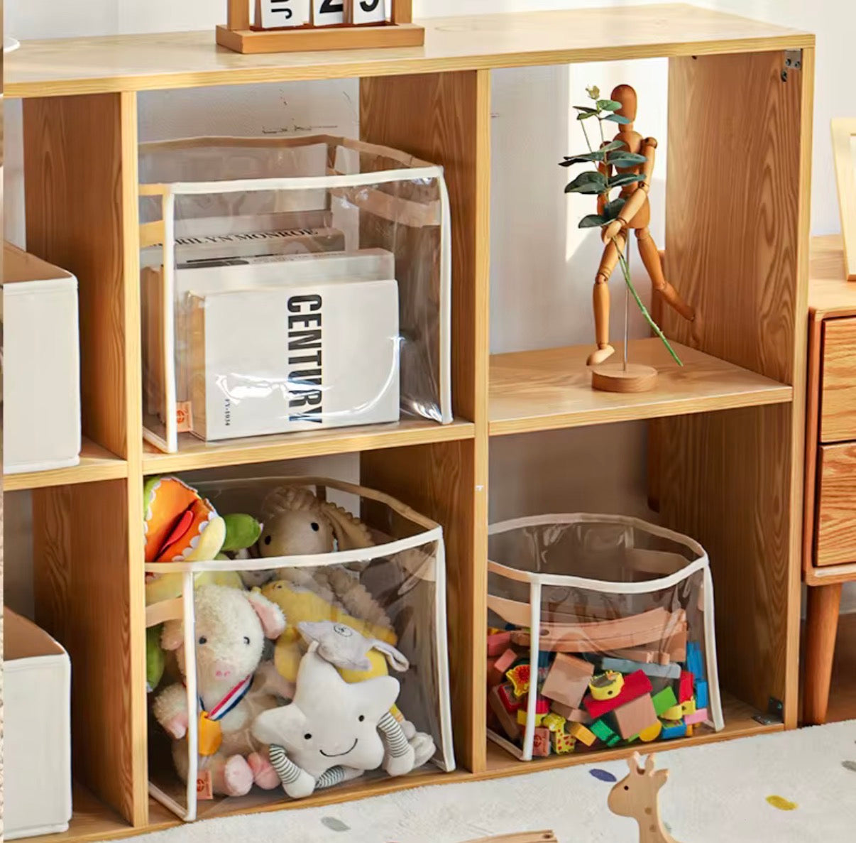 Clear Nook Storage Cube