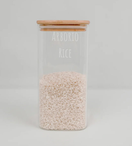 Square Glass Container 1500ml