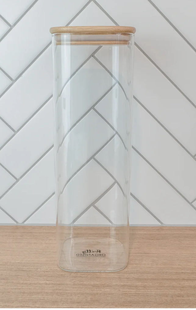Square Glass Container 2500ml