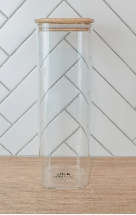Square Glass Container 2500ml