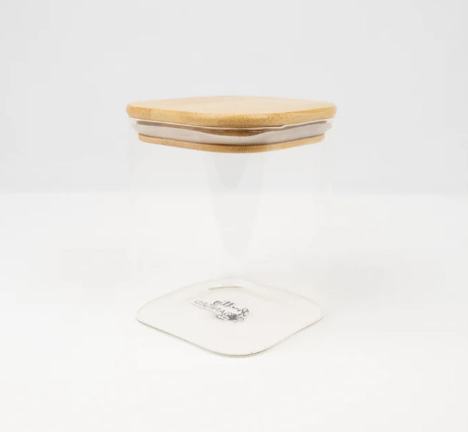 Square Glass Container 850ml