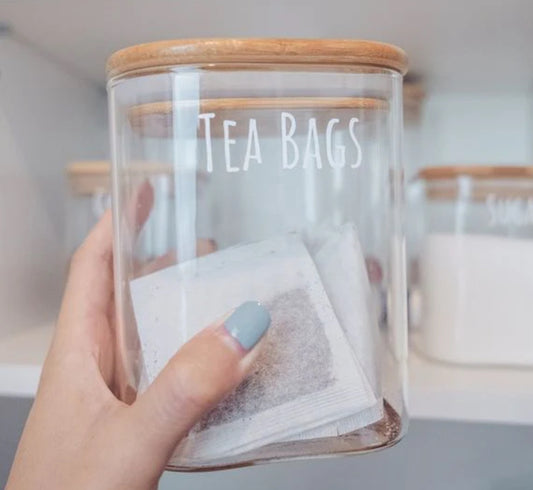 Square Glass Container 850ml