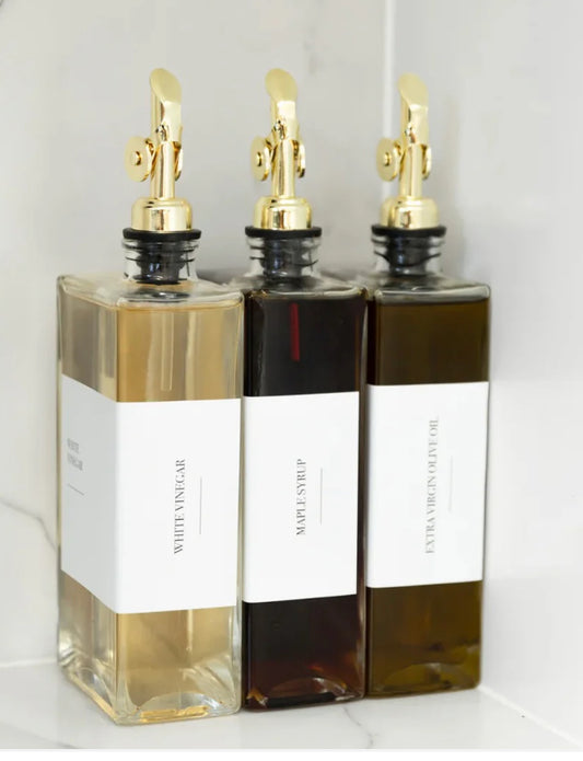 Luxe Oil & Vinegar Bottles 500ml