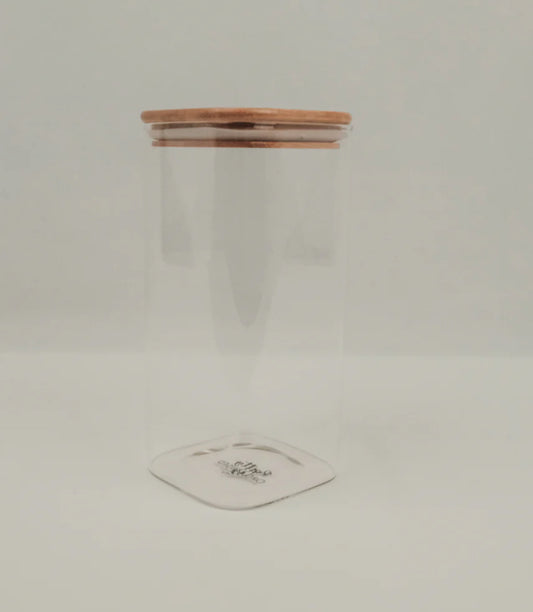Square Glass Container 1500ml