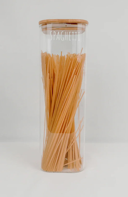 Square Glass Container 2500ml