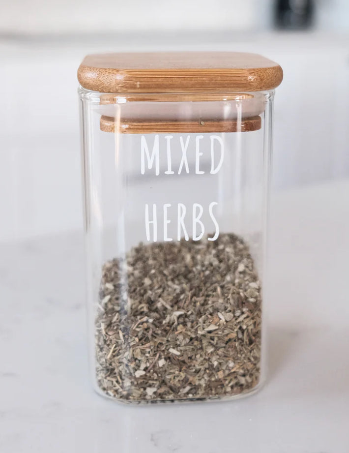 Square Glass Container 250ml