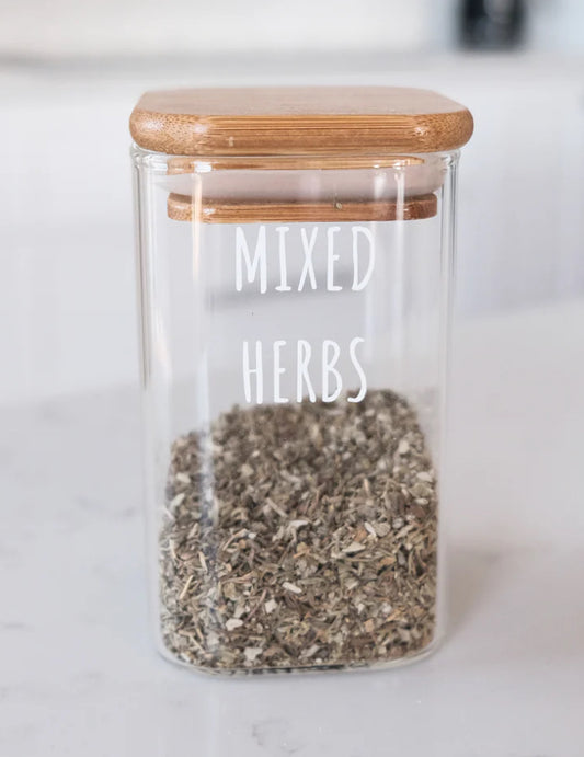 Square Glass Container 250ml