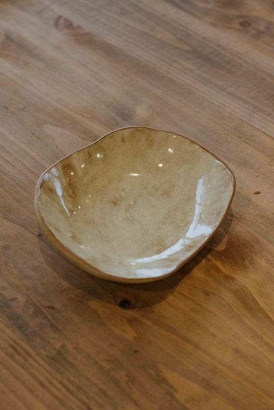 Vasti Pottery Desert Road Dishes Set of Two
