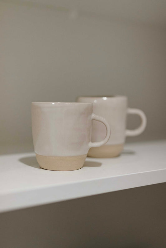 Vasti Pottery Cloudy Bay Espresso Mugs Set of Two