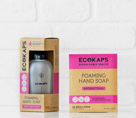 Foaming Hand Soap sheet & Bottle Kit.