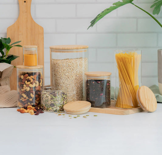 1.25L Round Glass Container