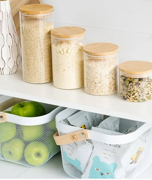 1000ml Round Glass Container