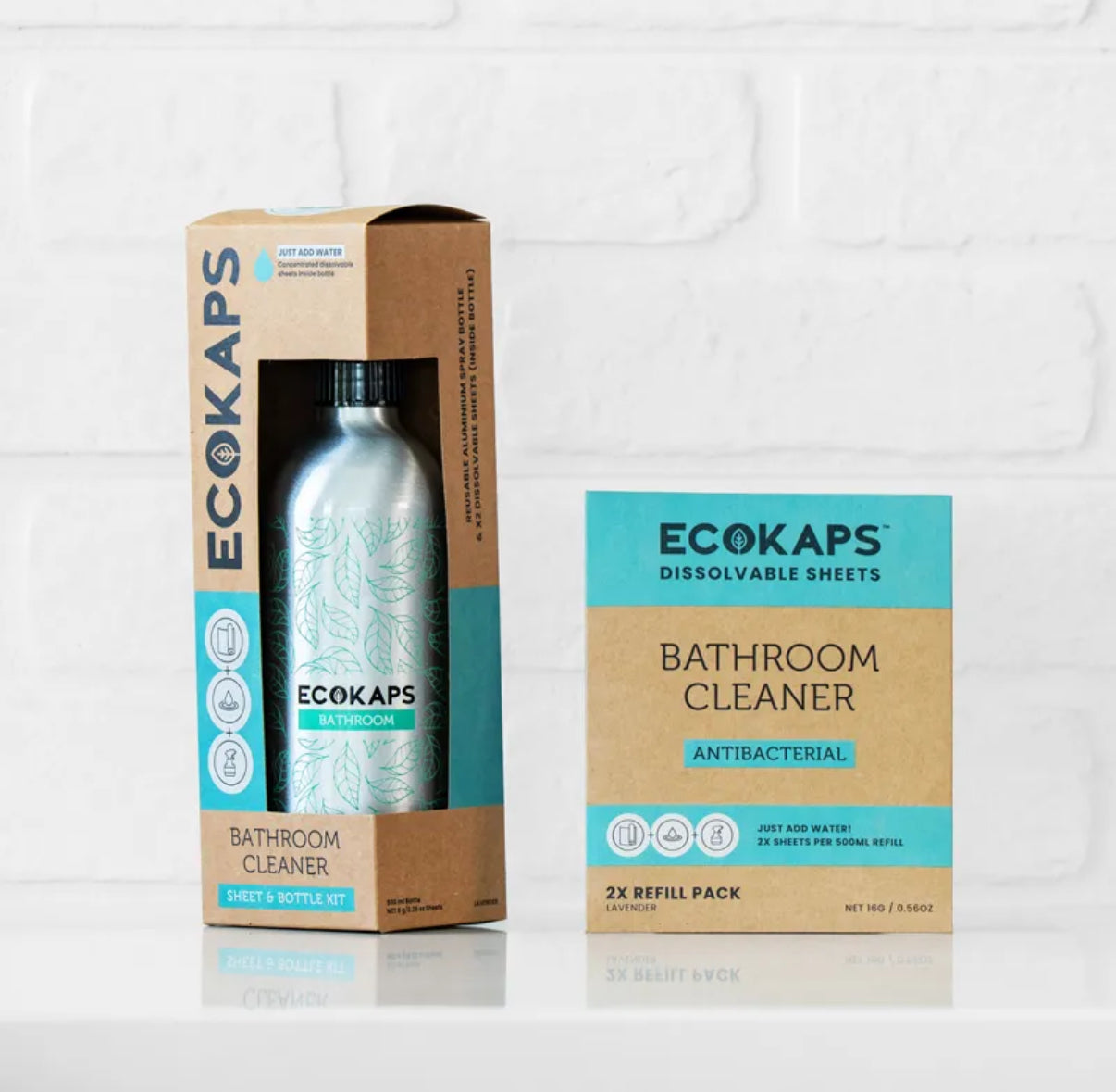 Ecokaps Bathroom Cleaner Kit